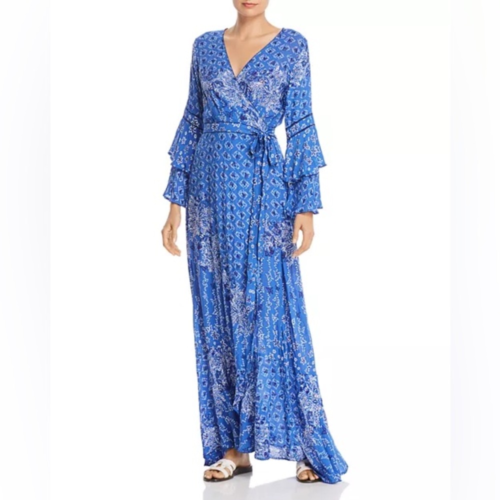 Poupette St Barth Elise Layered Maxi Dress
